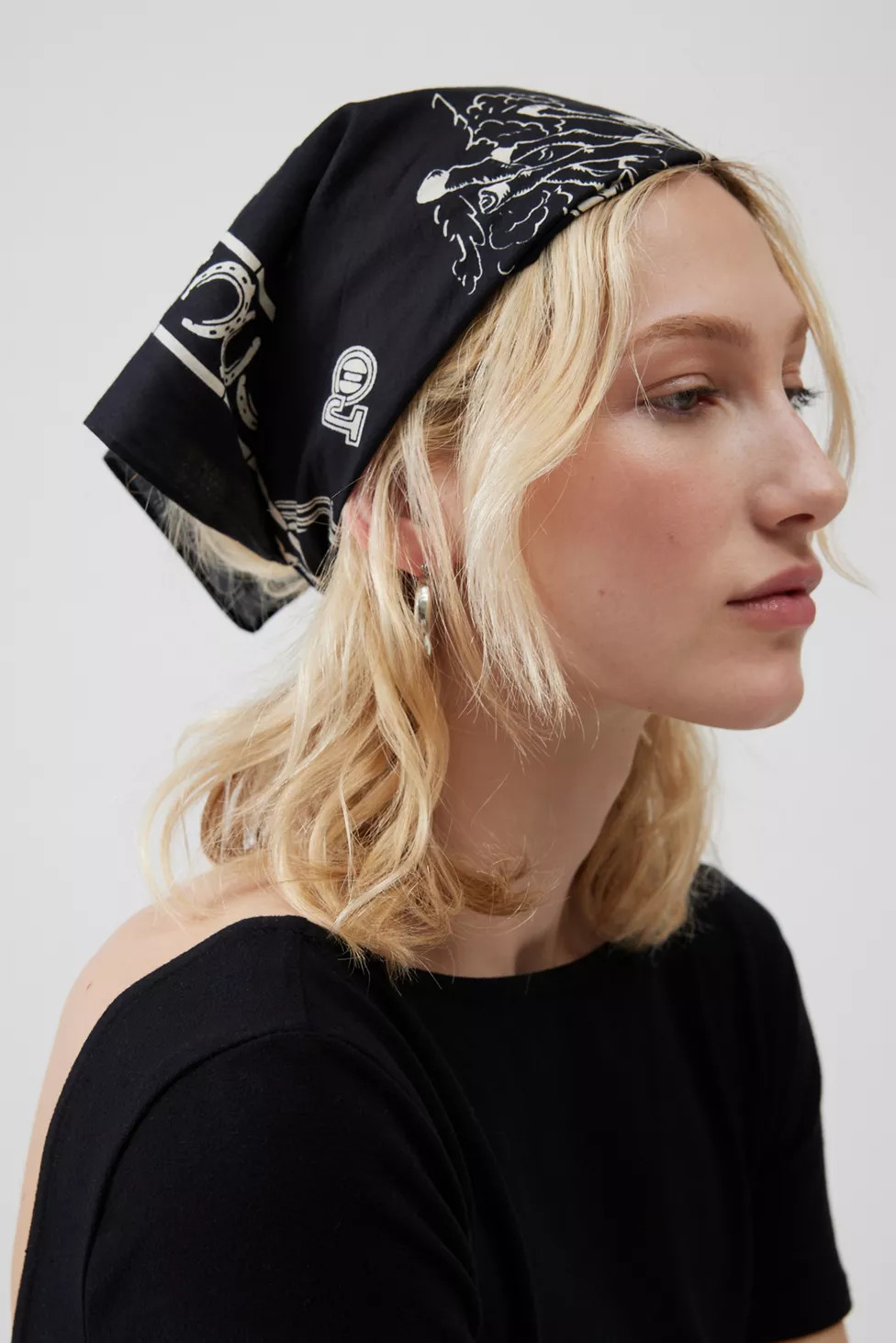 Cowboy Print Bandana | Urban Outfitters (US and RoW)