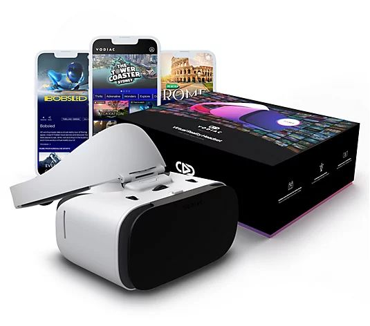 Vodiac VR Headset for Smart Phone with 75 Experiences | QVC