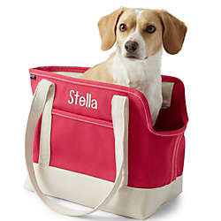 Canvas Tote Pet Carrier | Lands' End (US)