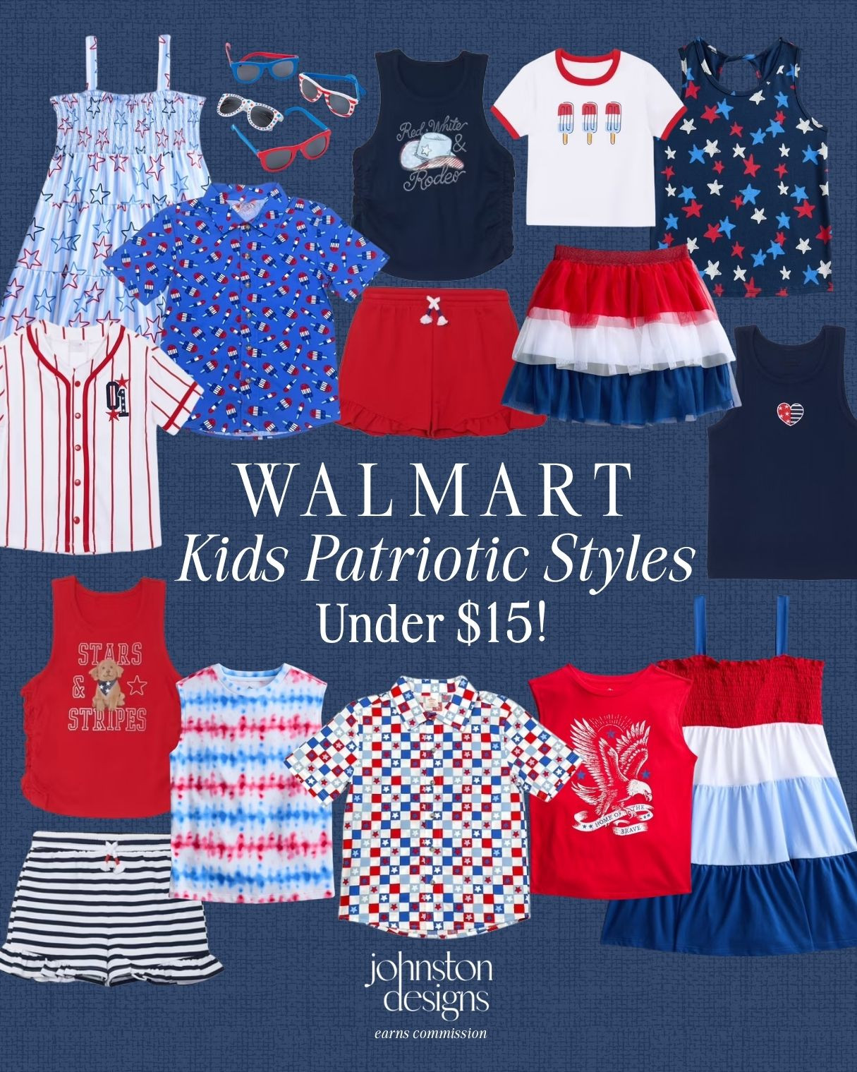 Walmart kids patriotic styles under $15, perfect for Fourth of July outfits, summer parties and red, white and blue fun. 🇺🇸

Walmart kids patriotic outfits, Fourth of July kids clothes, red white blue style, girls summer dress, boys button up shirt, patriotic toddler outfit, kids tank tops, stars and stripes outfit, holiday weekend clothes, affordable Walmart fashion, summer party outfits, matching sibling looks, festive kids style, budget friendly finds 

 #LTKootd #LTKSeasonal #LTKKids