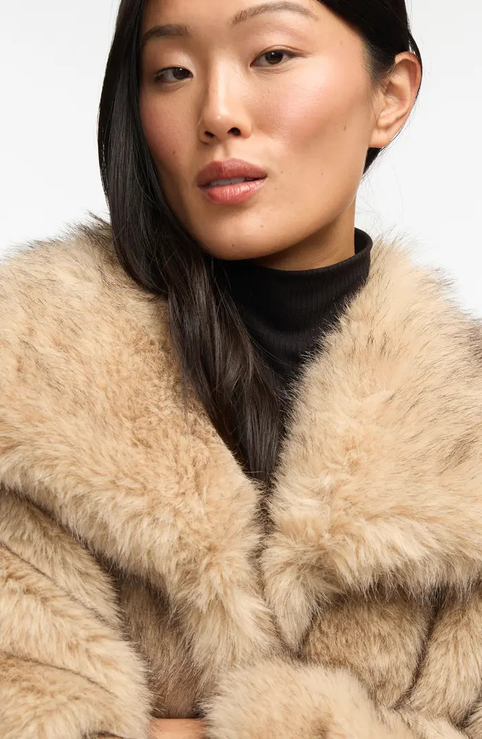 NVLT Faux Fur Crop Jacket | Nordstromrack | Nordstrom Rack