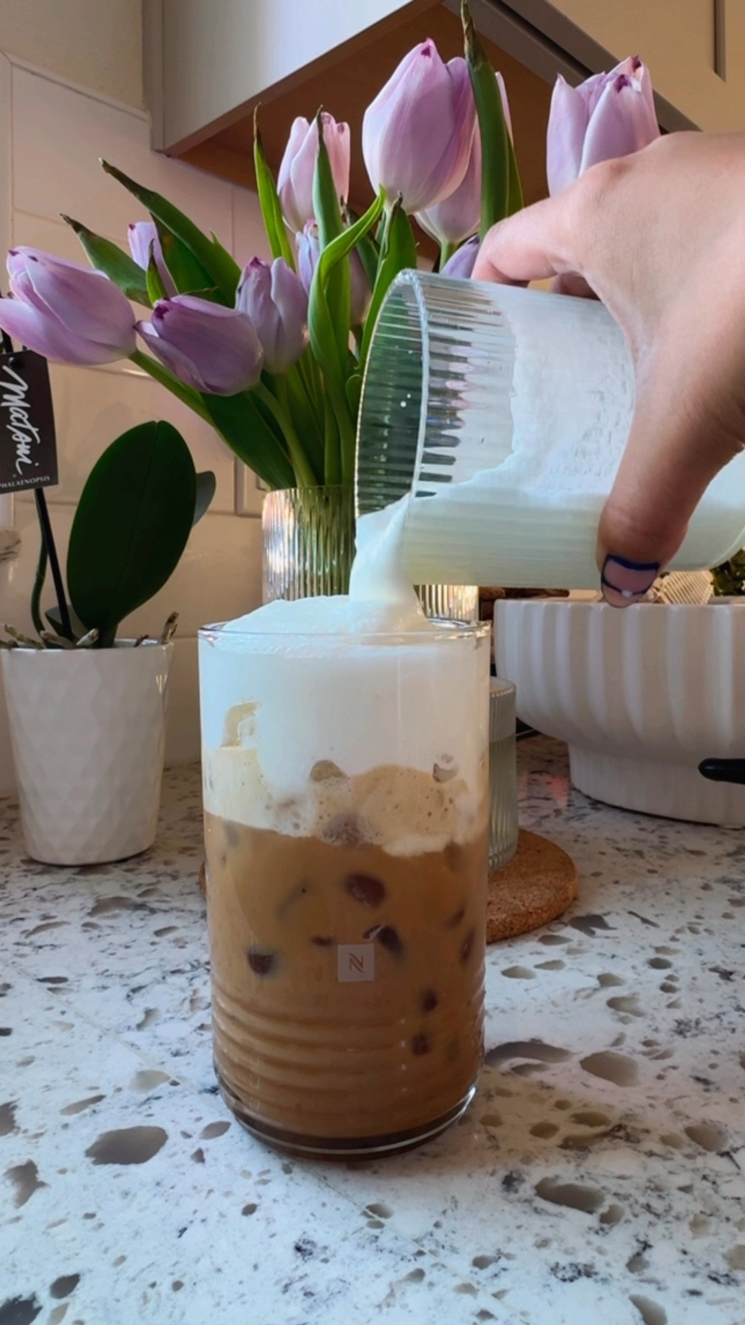Iced White Espresso at Home with Vanilla Sweet Cream Cold Foamm

#LTKHome