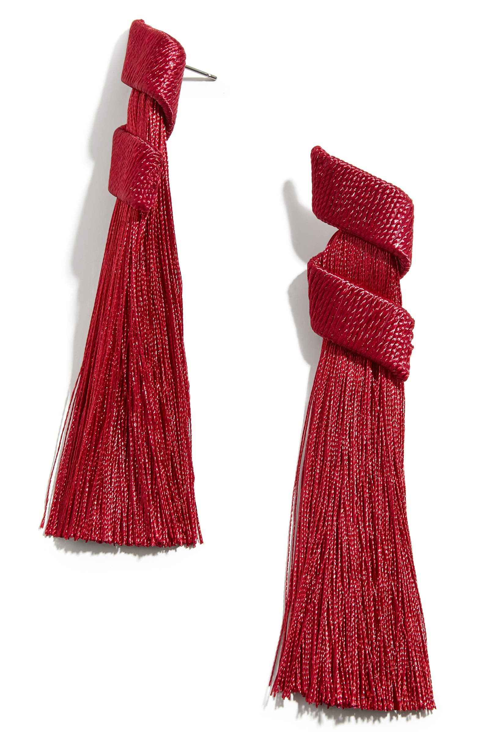 BaubleBar Abstract Tassel Statement Drop Earrings | Nordstrom | Nordstrom