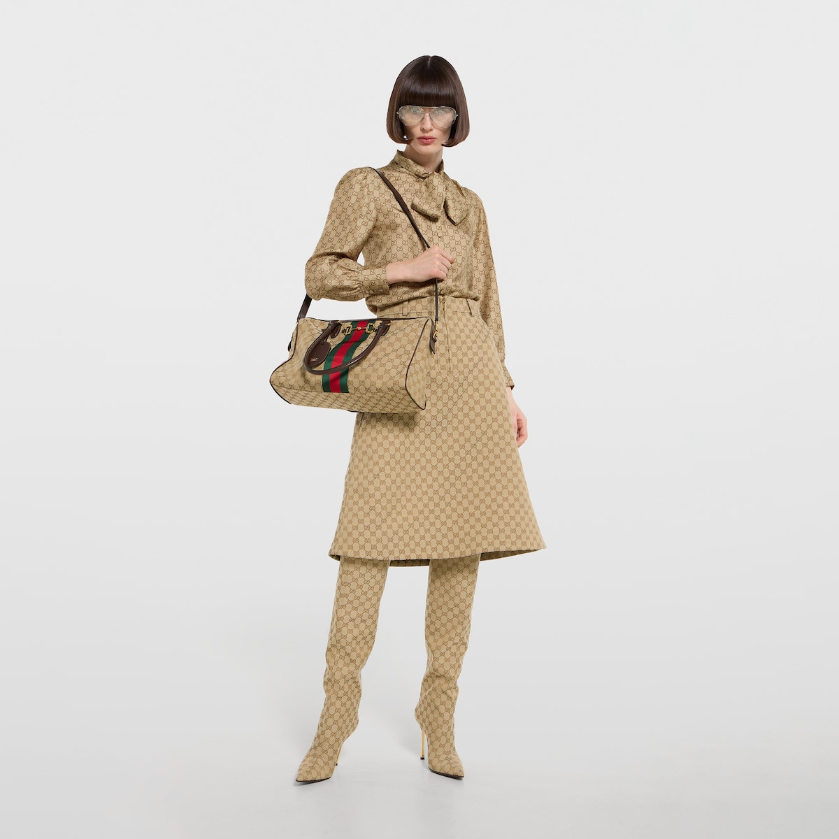 Gucci - Borsetto large boston bag | Gucci (US)