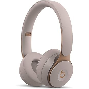 Beats Solo Pro Wireless Noise Cancelling On-Ear Headphones - Gray (Renewed) | Amazon (US)