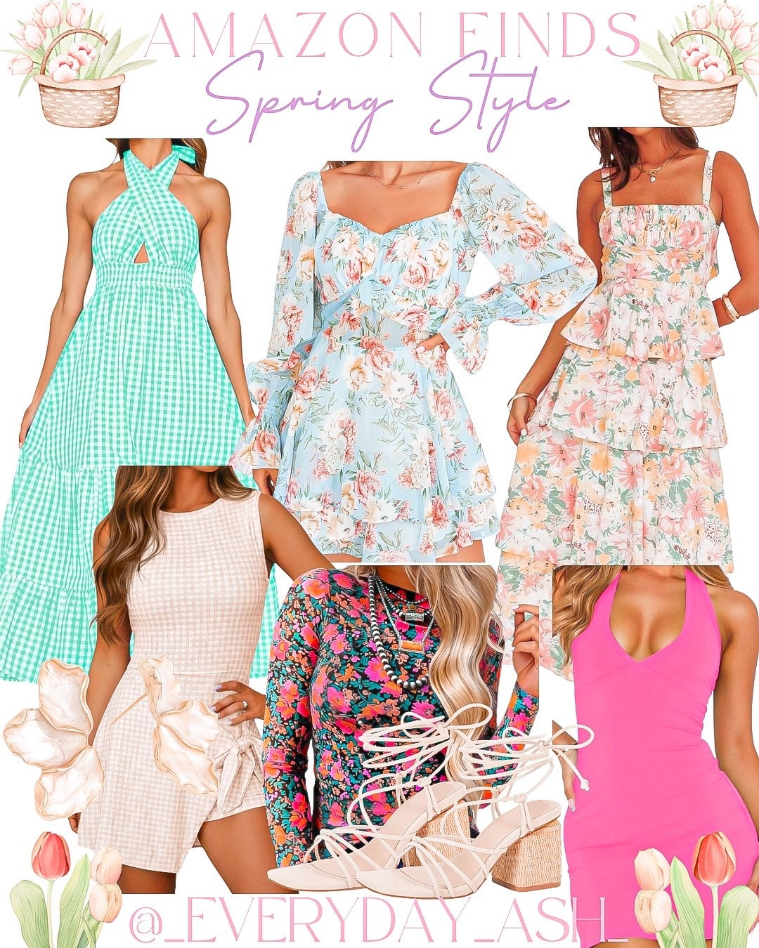 Amazon // recent favorites 🌷💜

I recently bought the blue floral romper, floral dress, + heels! Can’t wait to try them on 💛

Amazon fashion, spring fashion, wedding guest dress, gingham romper, floral top, pink dress, heels, earrings 

#LTKootd #LTKSpringSale #LTKWedding