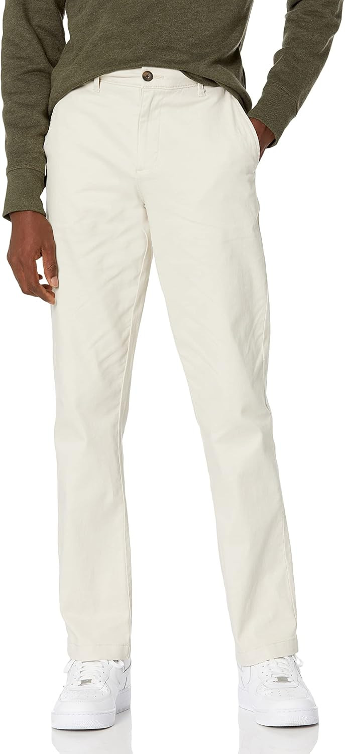 Amazon Essentials Men's Athletic-Fit Casual Stretch Chino Pant (Available in Big & Tall) | Amazon (US)