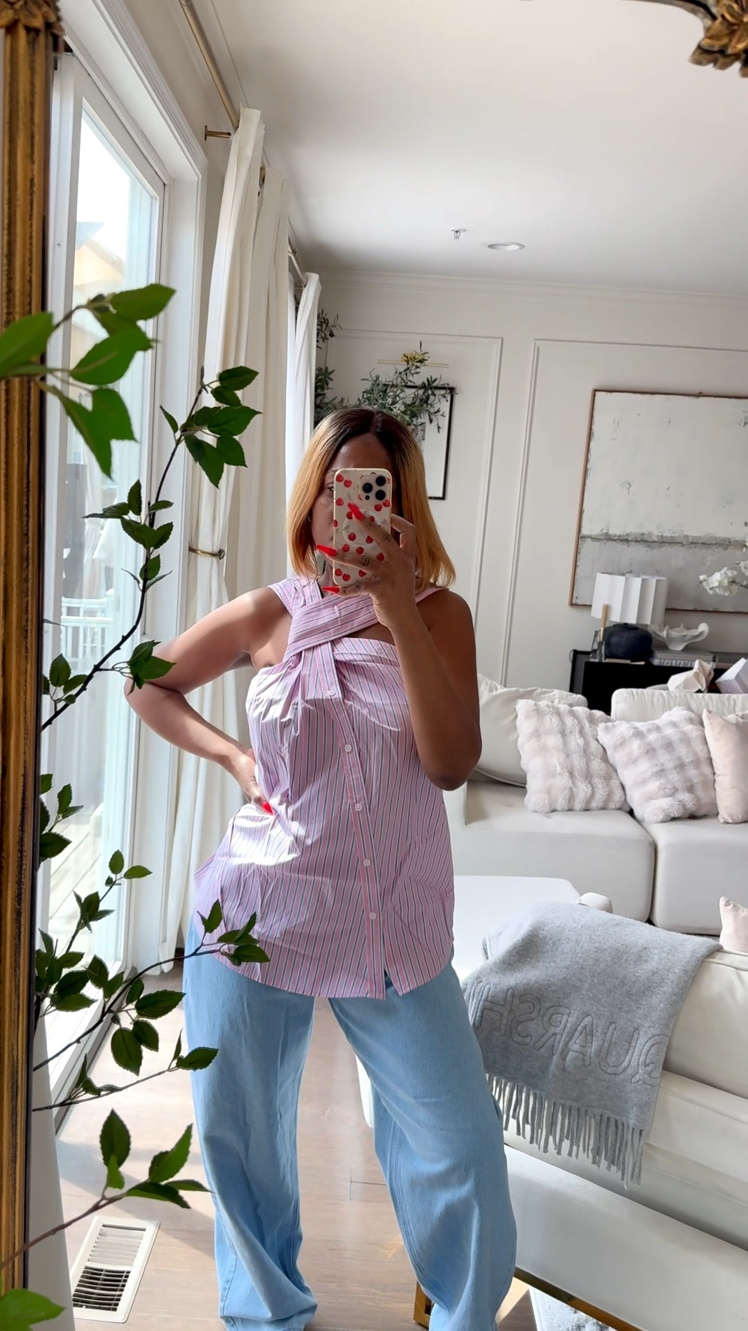 I love this shirt ! It’s so chic and such a fun twist on a traditional shirt 

#LTKMidsize #LTKSeasonal