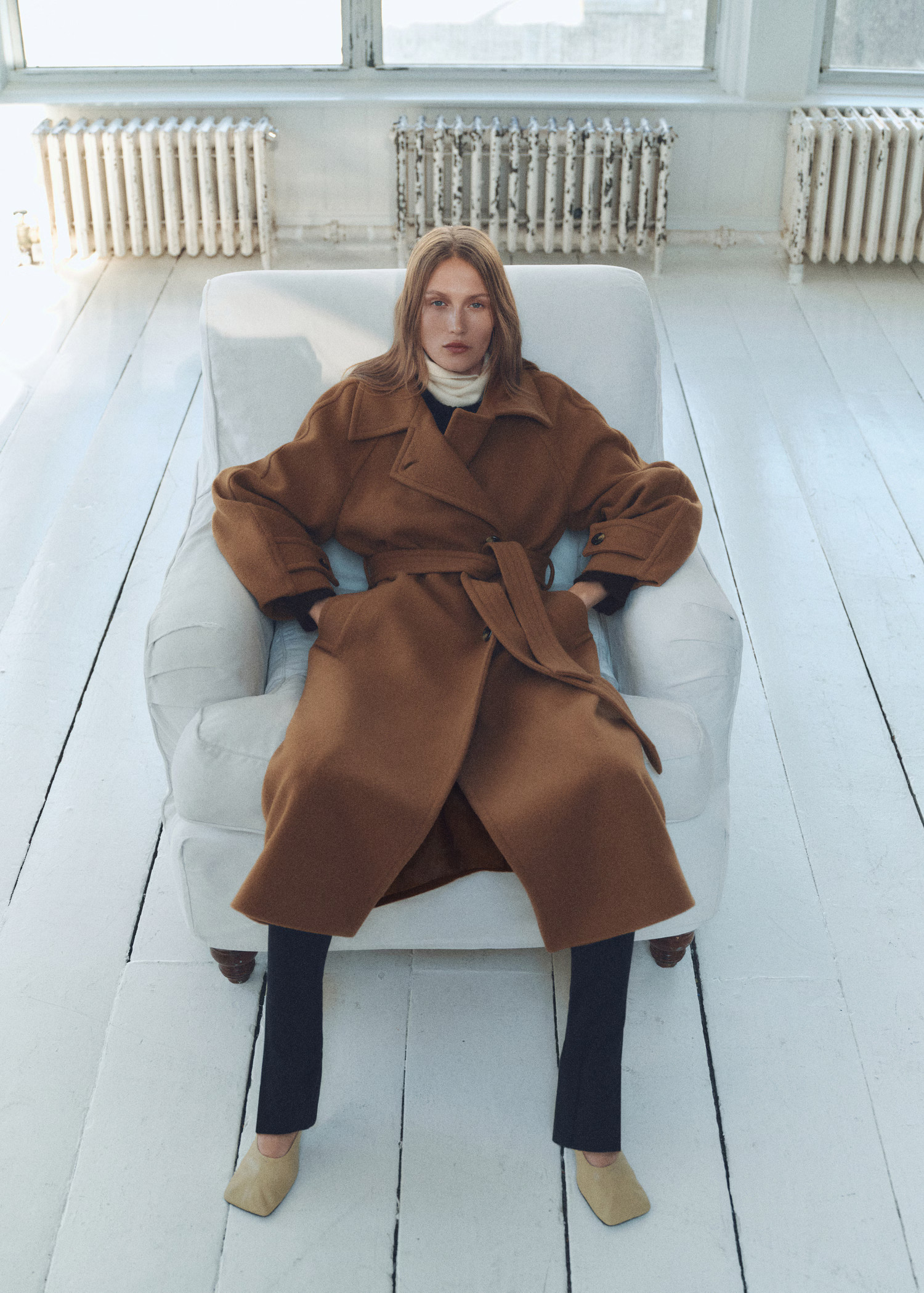 Woolen coat with belt - Women | MANGO USA | Mango (US/MX/AU)