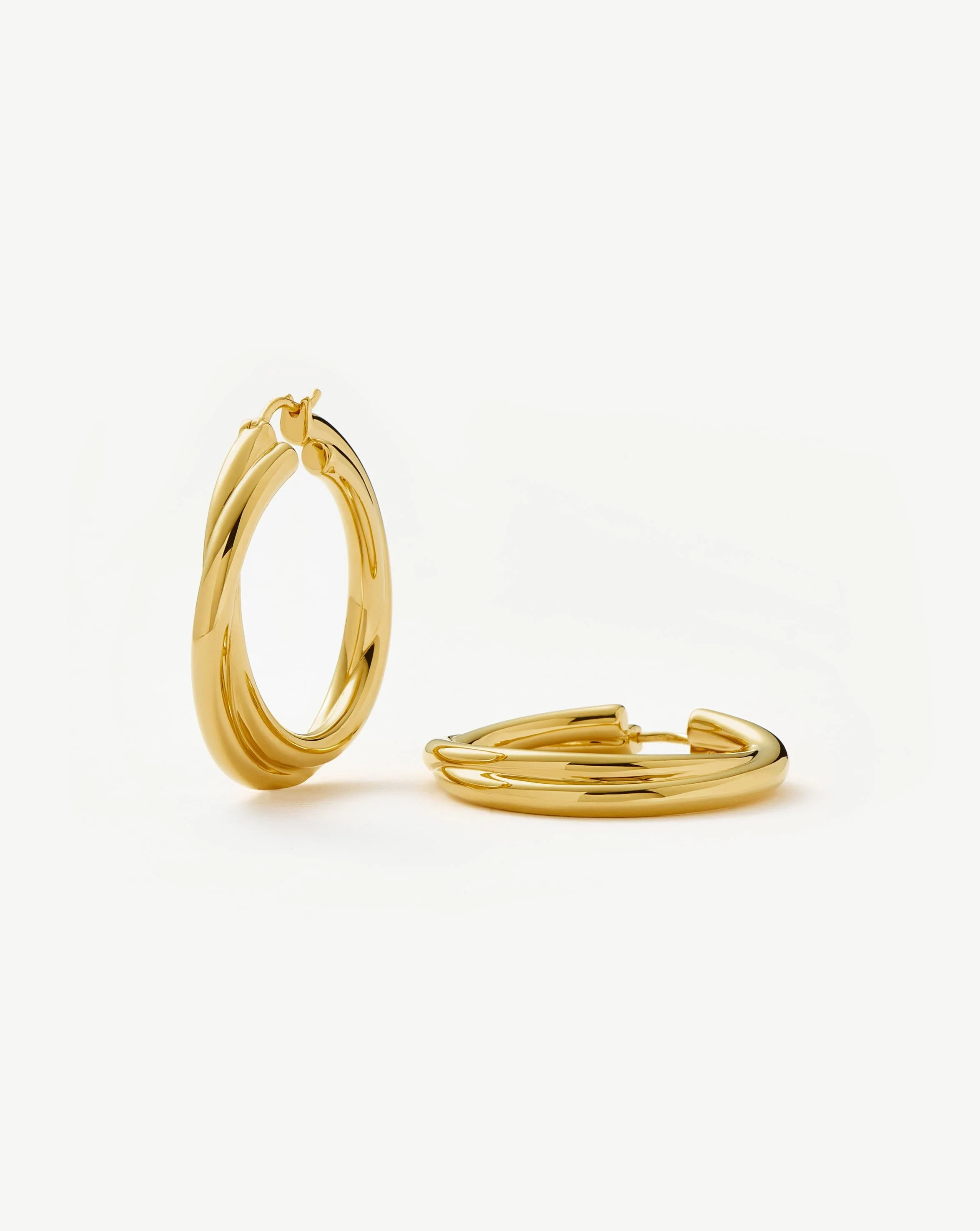 Lucy Williams Entwine Hoop Earrings | Missoma UK