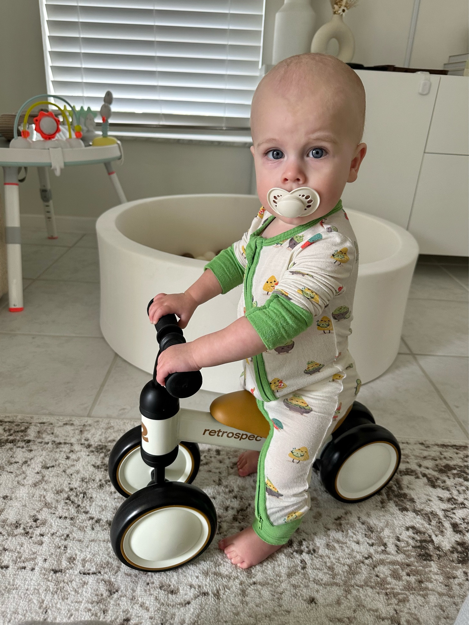 Balance Bike for my one year old! He loves this little bike so much! Perfect first birthday gift🚲🤍

#LTKxPrime #LTKGiftGuide #LTKbaby