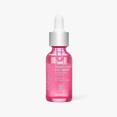 Andalou Naturals 1000 Roses Fresh + Dewy 2-in-1 Face Serum - 0.6oz | Target