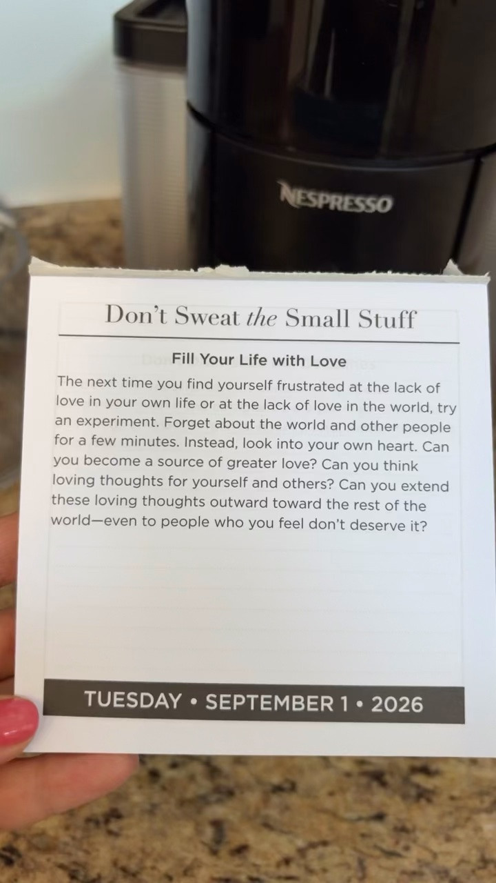 Good morning! Happy Tuesday! Cheers! Y'all love my daily thought of the day! Let me know if there is anything else you would like to see! Shop Wear Your Mindset at shop.WriteSarahHoney.com. Follow Write Sarah Honey here & on Instagram! Shop Now!
#Tuesday #Mindset #LoveYourLife #PositiveVibes #LifeLessons #LifeIsBeautiful #DeepThoughts #LifeGoals #Wisdom #Happiness

#LTKdayinmylife #LTKmorningroutine #LTKselfcare