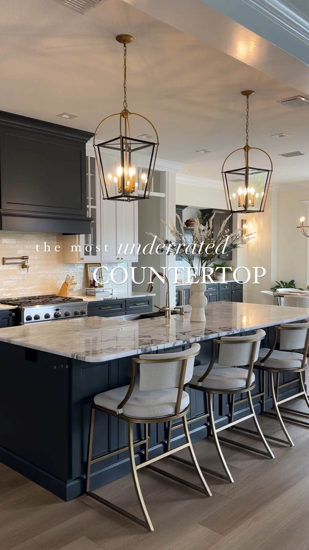 Kitchen decor details 

Pendant lights, kitchen counter stools, bar stools, kitchen runner, kitchen hardware, cabinet hardware, faux florals, pot filler 

#LTKhome #LTKVideo