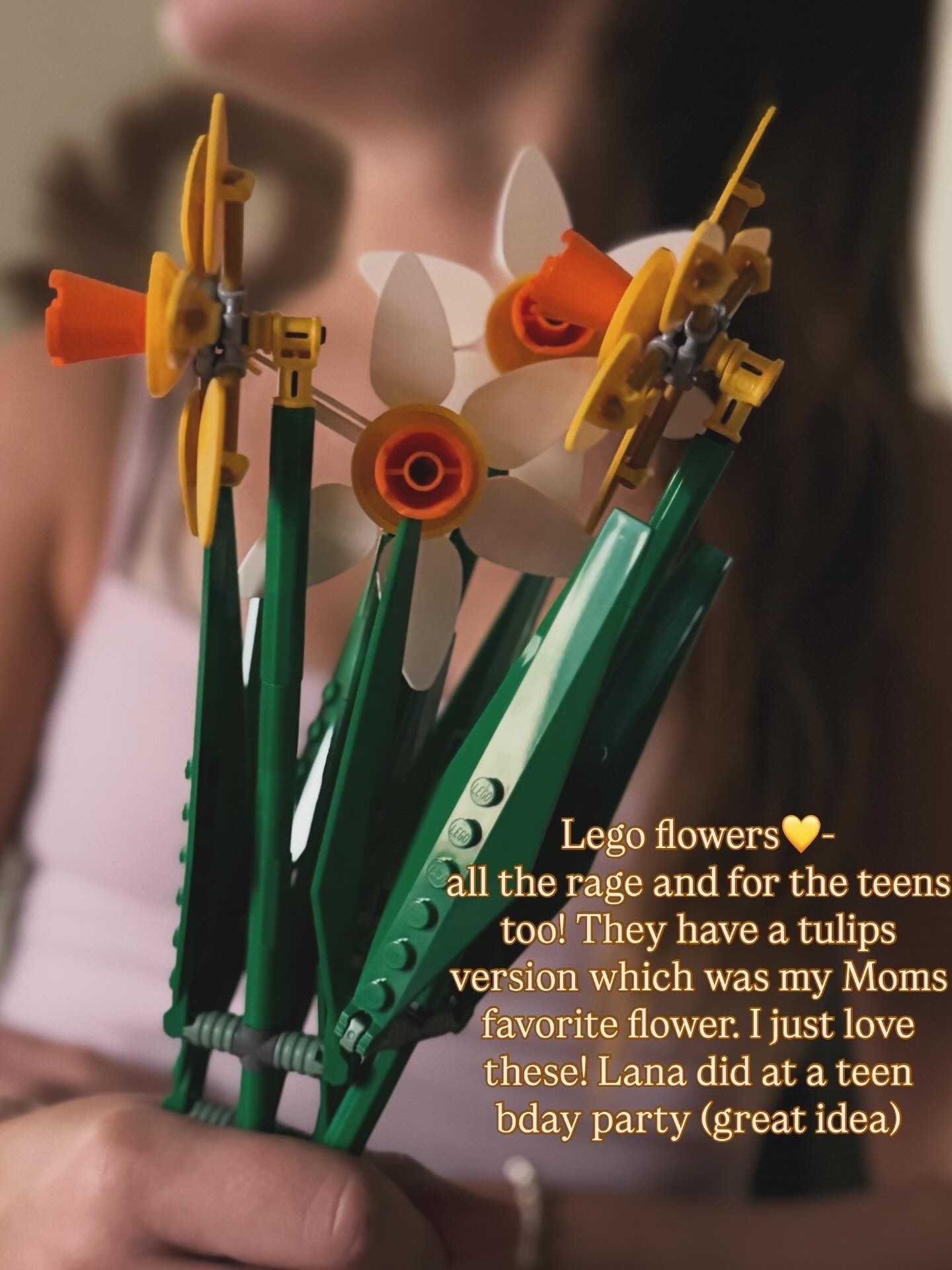 Such a cute little find 🌷 These LEGO flower sets are everywhere right now and even the teens are loving them. They’re adorable, fun to build, and make the sweetest gift idea. They even have tulips, which were my mom’s favorite flower, so that one feels extra special 🤍
Linking a few of my favorites.

LEGO flowers, LEGO bouquet, tulip LEGO set, gift idea, teen trend, home decor find

#LTKKids #LTKmomlife #LTKHome