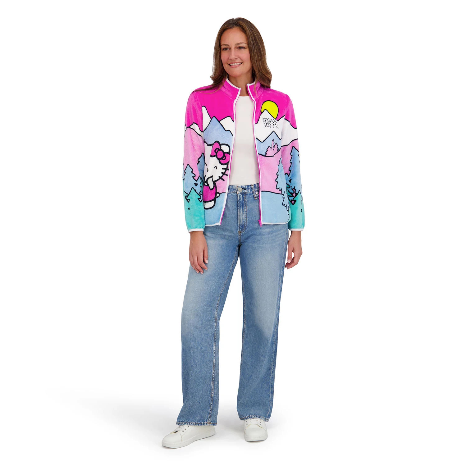 CHARACTER SCENIC JACKET - HELLO KITTY M:- M, Hello Kitty | Sam's Club