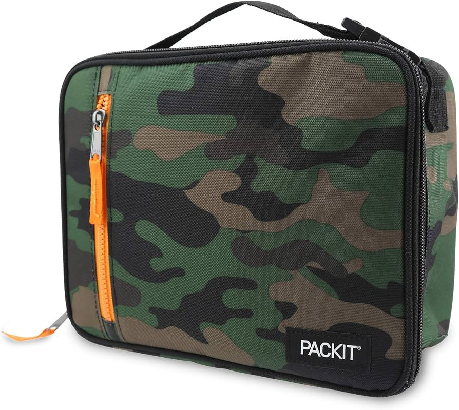 PackIt Freezable Classic Lunch Box, Camo, Built with EcoFreeze Technology, Collapsible, Reusable,... | Amazon (US)
