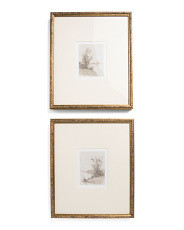 Set Of 2 19x16 Auric Landscape Wall Art Frames | Marshalls