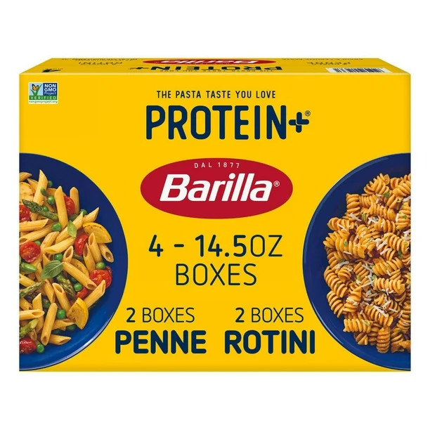 Barilla Protein+ Penne & Rotini, 14.5 oz., 4 pk. | Sam's Club