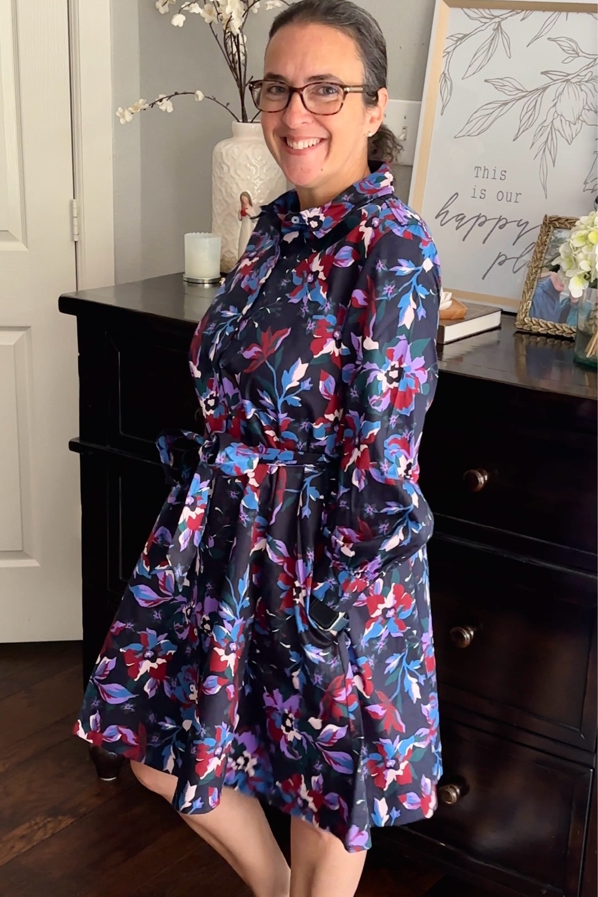 This long sleeve dress is perfect for fall!! 🍂 @Walmartfashion #WalmartPartner #WalmartFashion 

#LTKStyleTip #LTKOver40 #LTKSeasonal