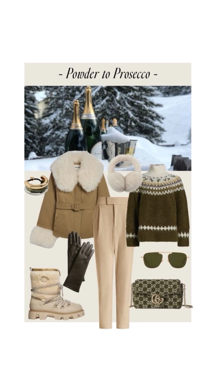 More après ski style, less ski ⛷️✨
If you’re dreaming of snowy escapes, winter outfits, faux fur layers, cozy knits, leather leggings, and elevated alpine chic, these head-to-toe looks are your packing guide. From Hot Toddies & Hot Tubs to Snow Days & Rosé Nights, I pulled together luxe neutrals, modern Fair Isle, and plush textures that make winter feel glamorous—no lift ticket required.

Shop every full look on jcathell.com and my LTK ❄️🤍
#apresski #winterstyle #skioutfit #winterfashion2025 #alpinechic #snowszn #fauxfurfashion #neutrallooks #fairislesweater #winterwardrobe

#LTKOver40 #LTKStyleTip #LTKTravel