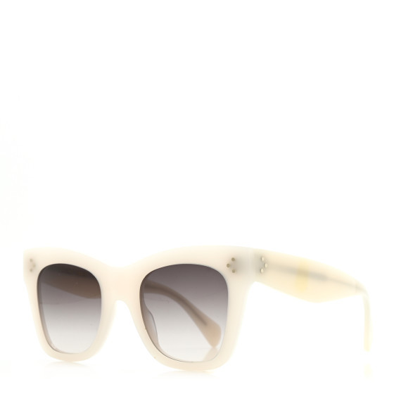 CELINE Polarized Sunglasses CL4004IN White | FASHIONPHILE (US)