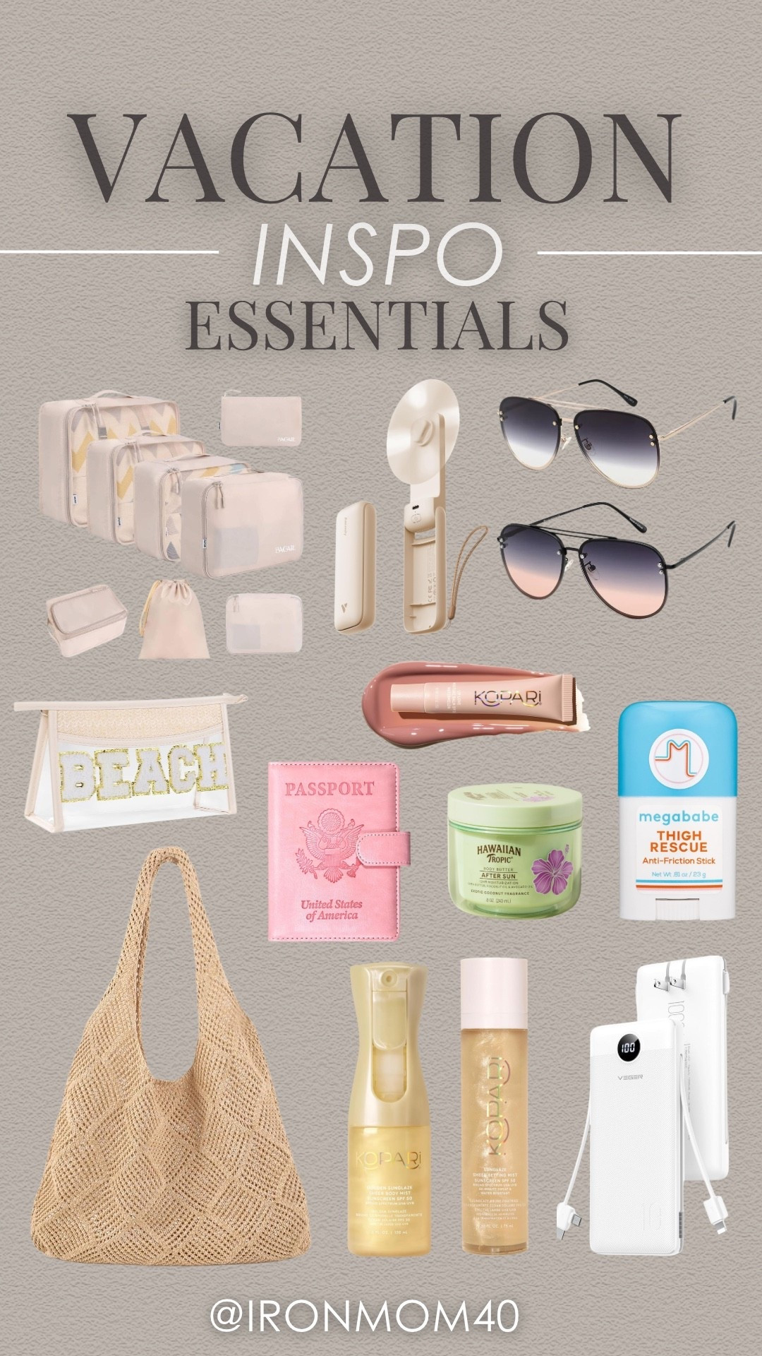 Essentials for a tropical vacation! 

#LTKselfcare #LTKTravel