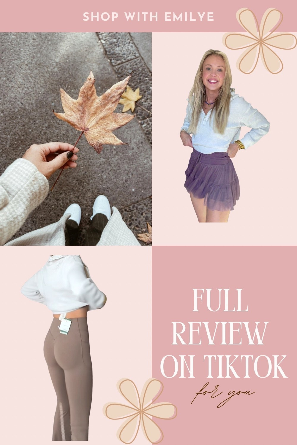 
Cozy, comfy, and totally viral 🤎 These Amazon leggings and cropped neutral top are a must-have this season — buttery soft fabric, flattering fit, and perfect for errands, content days, or lounging at home.

Paired with my favorite Amazon tulle skirt look (also reviewed on TikTok 👀) — this outfit mix is everything you need for fall!

✨ Shop my full outfit details + daily Amazon finds right on my LTK.

#amazonfashion #falloutfit #tiktokfinds #amazonleggings #neutraloutfit #ltkfallfashion #outfitinspo #amazonfinds #shopwithemilye #ltkstyle


#LTKTall #LTKSeasonal #LTKActive