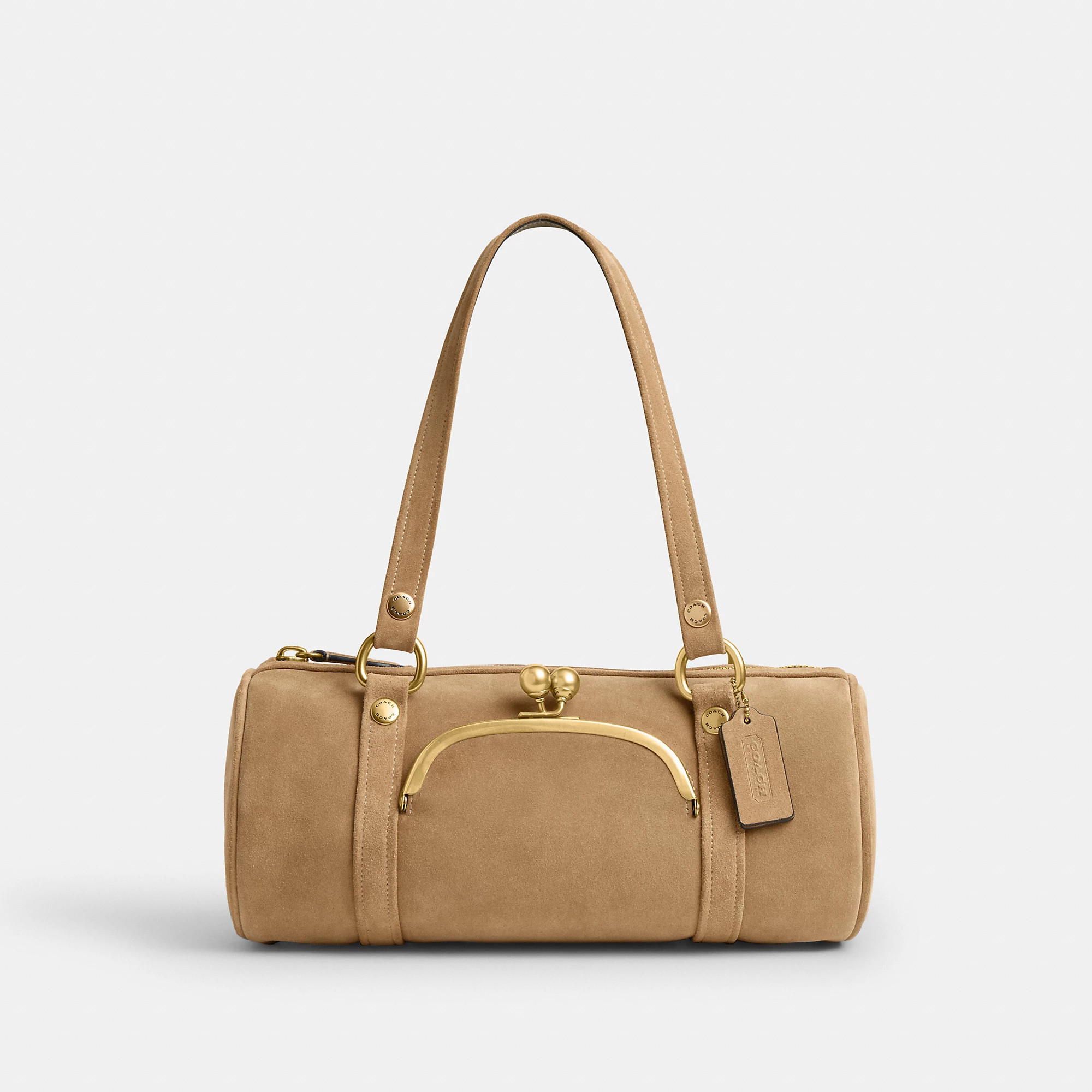 Kisslock Barrel Bag | Coach (US)