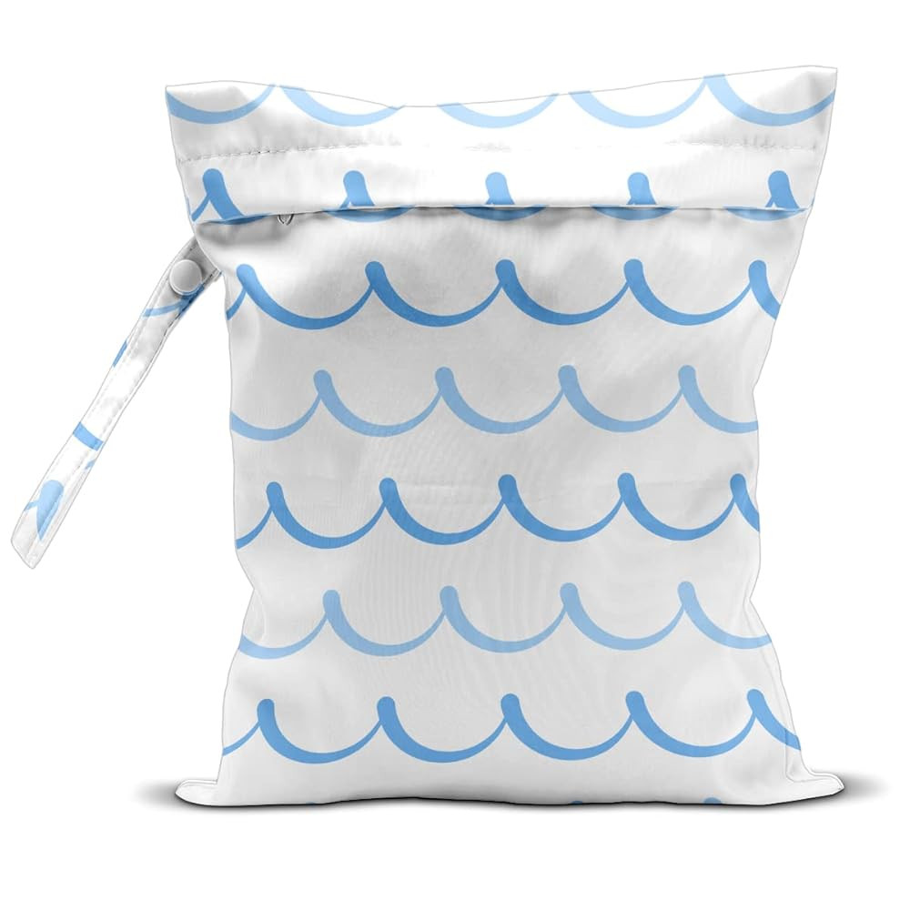 Wet Bag Wet Dry Bag for Swimsuit Travel Beach Pool Stroller Diapers Dirty Yoga Gym Clothes Waterp... | Amazon (US)