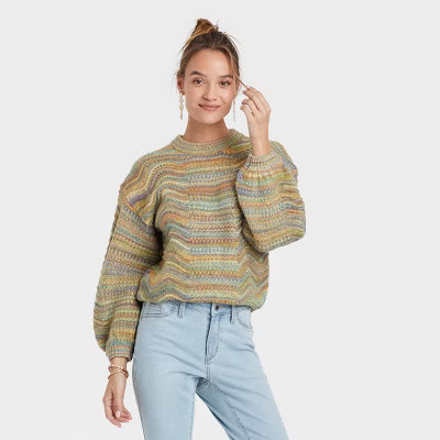 Women's Crewneck Pullover Sweater - Universal Thread™ | Target