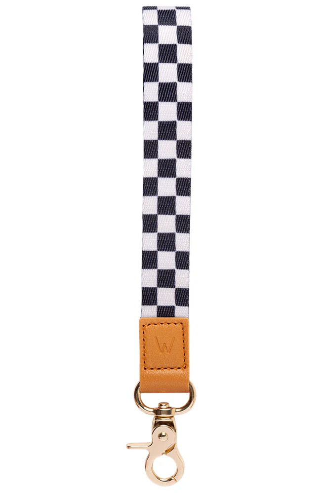 Bow Noir Wrist Lanyard | Walli Cases