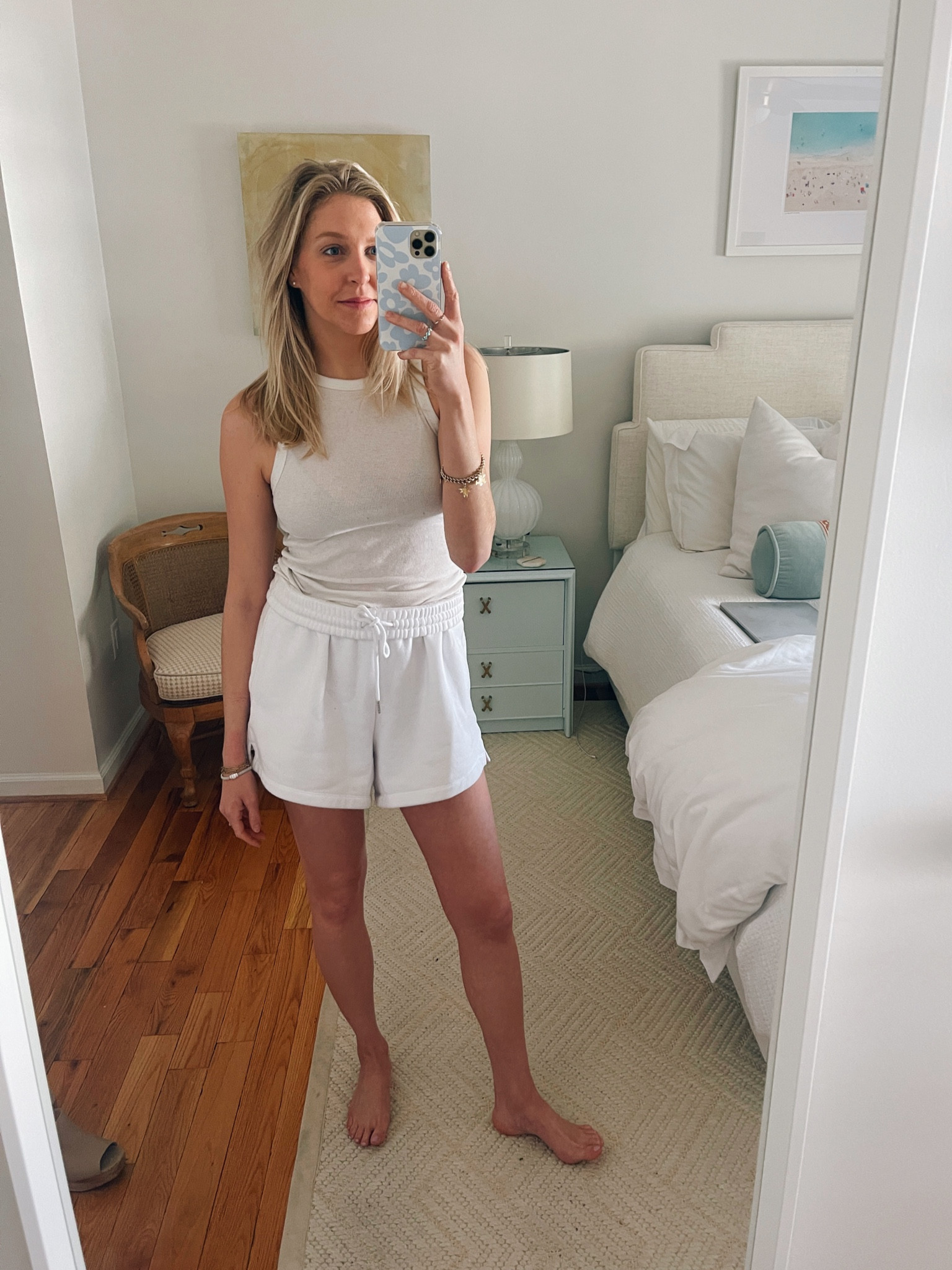 About the clean the heck out of my apartment. 