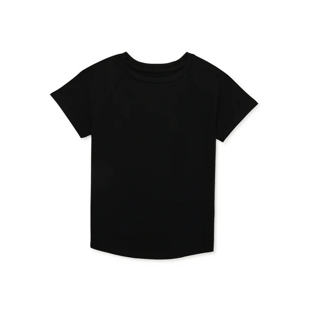 Athletic Works Girls T-Shirt with Short Sleeves, Sizes 4-18 & Plus | Walmart (US)