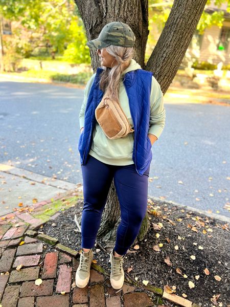 ✨SIZING•PRODUCT INFO✨
⏺ Cobalt Blue Quilted Puffer Vest •• M •• TTS •• Walmart 
⏺ Mint Green Hooded Sweatshirt •• XL •• prefer L •• Walmart 
⏺ Sherpa Bum Bag •• Walmart 
⏺ Blue Joggers •• XL •• TTS •• Walmart 
⏺ Green Sneaker Boots •• TTS •• Walmart 
⏺ Camo Baseball Cap •• linked similar 

📍Say hi on YouTube•Tiktok•Instagram ✨Jen the Realfluencer✨ for all things midsize-curvy fashion!👋🏼 Thanks for stopping by, I’m excited we get to shop together!

🛍 🛒 HAPPY SHOPPING! 🤩


#walmart #walmartfinds #walmartfind #walmartfall #founditatwalmart #walmart style #walmartfashion #walmartoutfit #walmartlook  #athletic #althleticwear #athleticoutfit #athleticstyle #athleticlook #athleticfashion #athleisure #athleisurewear #athleisureoutfit #athleisurelook #athleisurestyle #athleisurefashion #sport #sportyoutfit #sportoutfit #sportylook #sportlook #sportstyle #sportystyle #sportyfashion  #joggers #style #fashion #joggersoutfit #joggeroutfit #joggerslook #joggerlook #joggersstyle #joggerstyle #joggersfashion #joggerfashion #joggeroutfitinspiration #joggersoutfitinspiration #joggerinspo #joggeroutfitinspo #joggersoutfitinspo #casual #casualoutfit #casualfashion #casualstyle #casuallook #weekend #weekendoutfit #weekendoutfitidea #weekendfashion #weekendstyle #weekendlook #travel #traveloutfit #travelstyle #travelfashion #airport #airportoutfit #airportstyle #airportfashion #travellook #airportlook 
#under10 #under20 #under30 #under40 #under50 #under60 #under75 #under100 #affordable #budget #inexpensive #budgetfashion #affordablefashion #budgetstyle #affordablestyle #curvy #midsize #size14 #size16 #size12 #curve #curves #withcurves #medium #large #extralarge #xl  

#LTKunder50 #LTKcurves #LTKshoecrush
