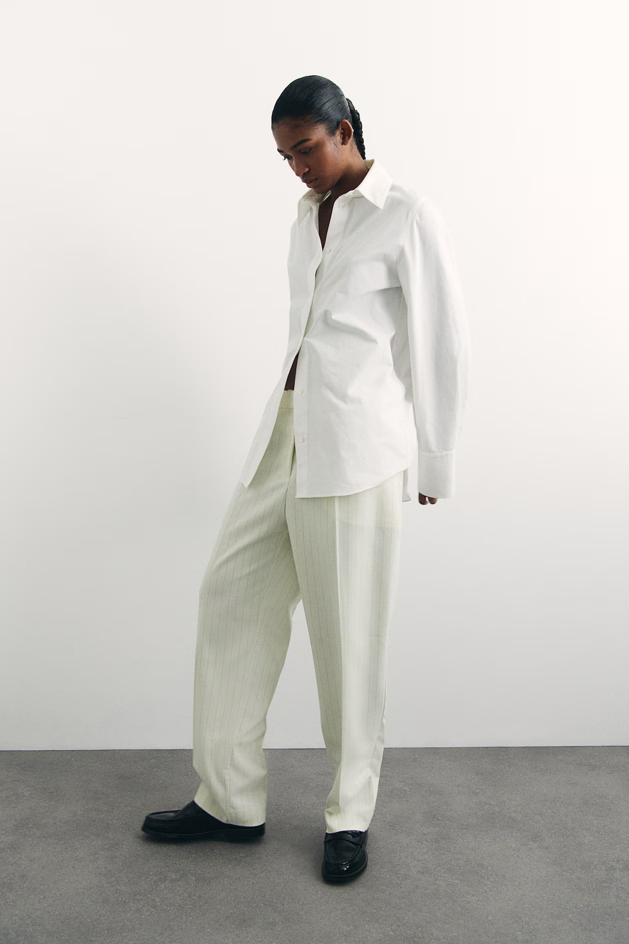 Tapered tailored trousers | H&M (UK, MY, IN, SG, PH, TW, HK)