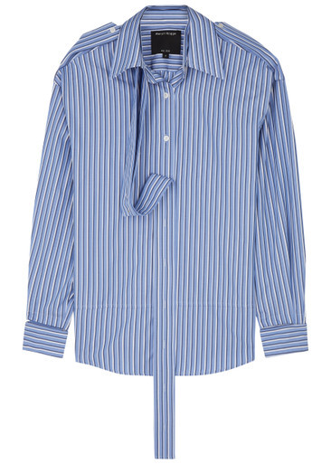 Deconstructed cotton-poplin shirt | Harvey Nichols 