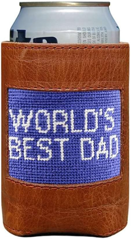 World's Best Dad Needlepoint Can Cooler by Smathers & Branson | Amazon (US)