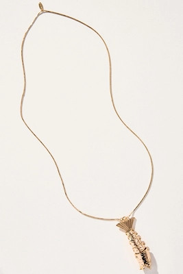 Large Fish Charm Pendant Necklace | Anthropologie (US)
