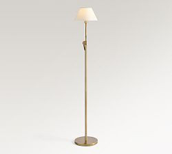 Sherman Metal Adjustable Reading Floor Lamp (41") | Pottery Barn (US)