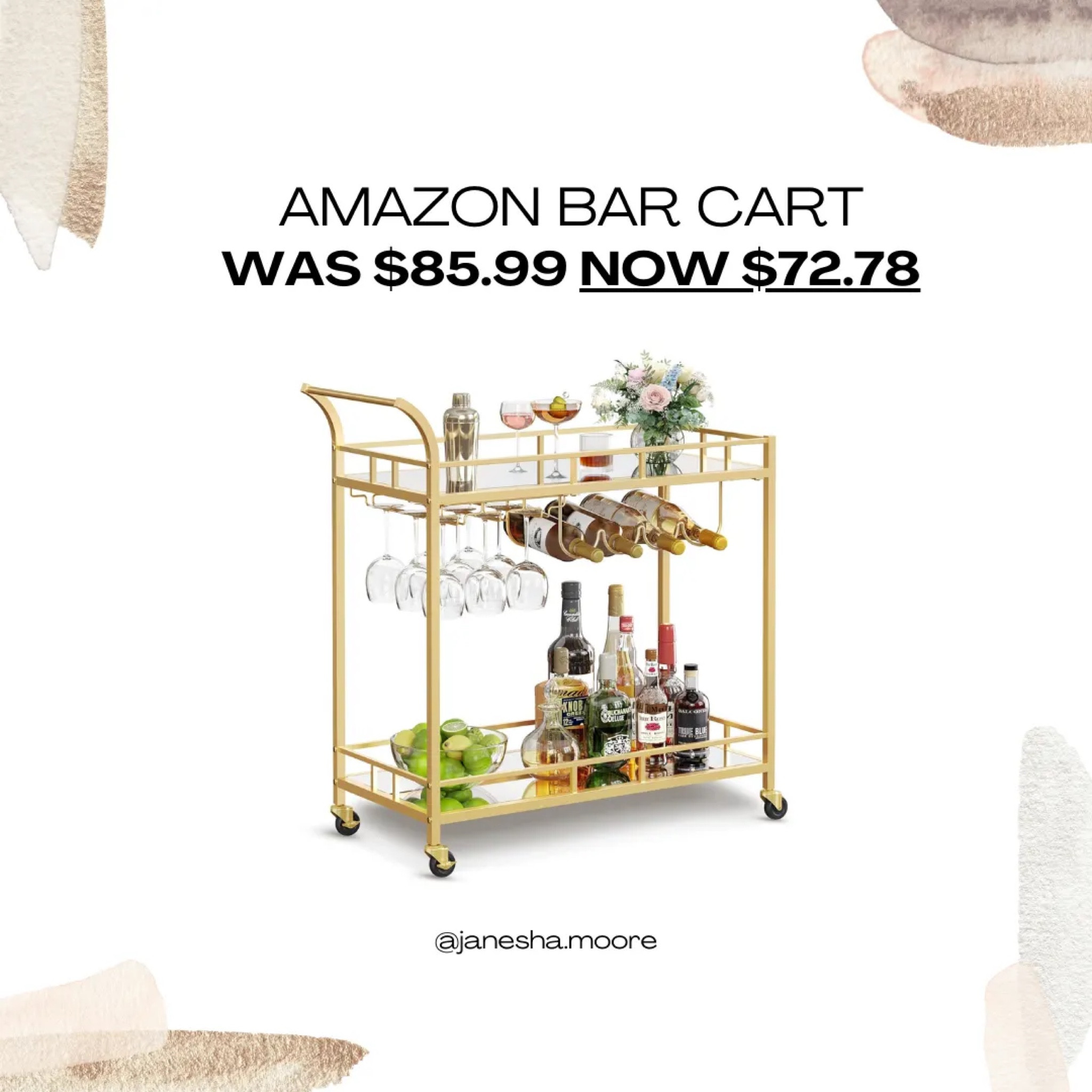 Amazon Bar Cart | WAS $85.99 NOW $72.78

#LTKsalealert #LTKhome