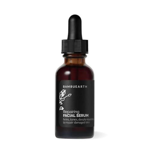 Bambu Earth Organic Cold-Pressed Vitamin C Repairing Facial Serum (1 oz) - Rosehip Oil Facial Serum for Even Skin Tone, Essential Oils to Recover from Hyperpigmentation & Sun Damage | Amazon (US)