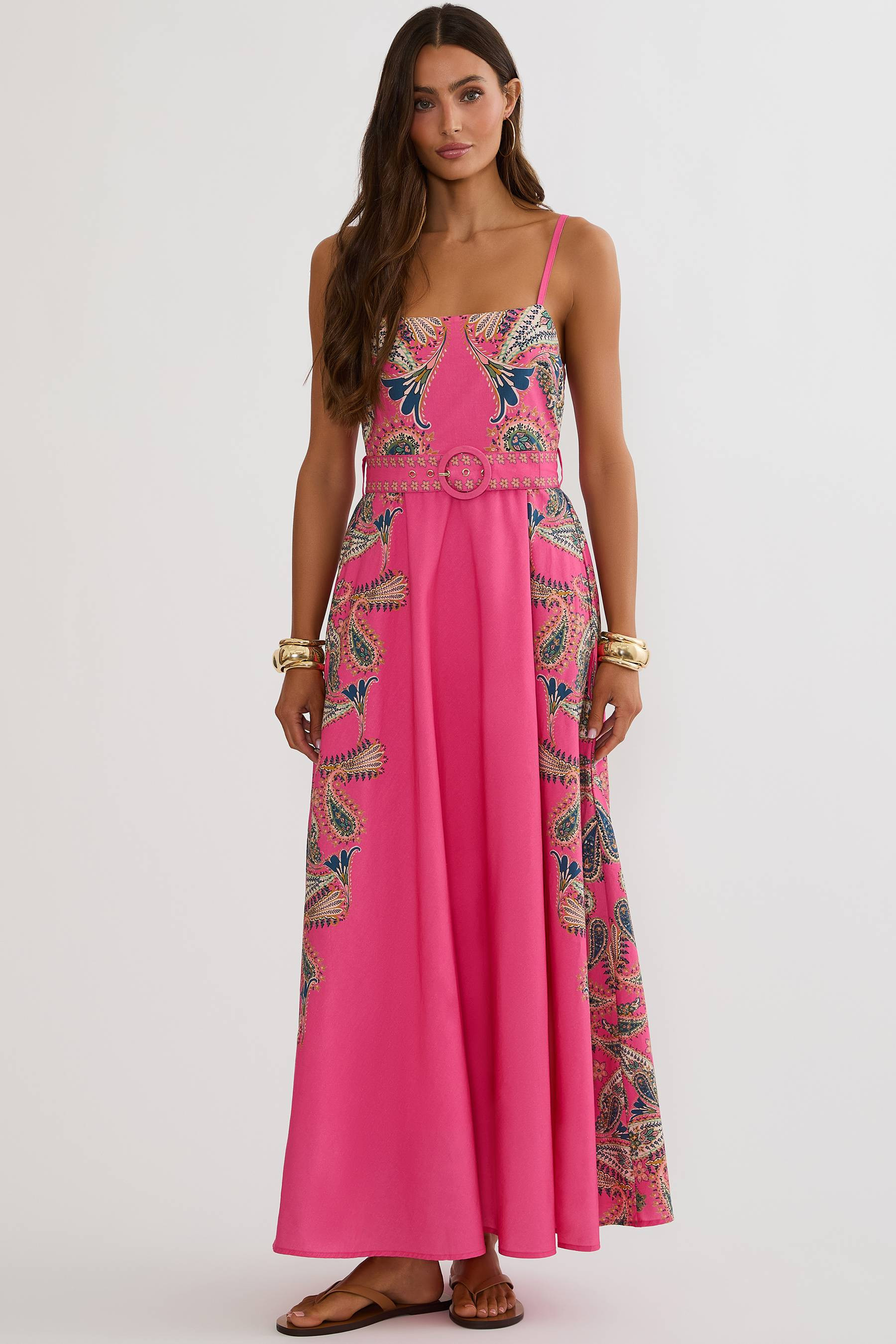 Rianne Cotton Maxi Dress | Capri Soleil Paisley | Beach Riot | Beach Riot