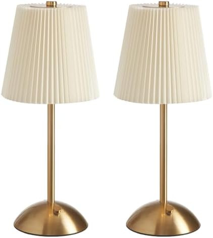 2-Pack Cordless Table Lamp,3000mAh Rechargeable Battery Operated Touch Light, Portable 3-Color Di... | Amazon (CA)