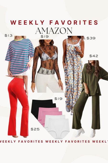Loving these amazon picks from last week!! The sheer top is so perfect to throw on under a denim dress!!

Top sellers, weekly favorites, amazon finds, amazing fashion, amazon undies

#LTKfindsunder100 #LTKstyletip #LTKSeasonal