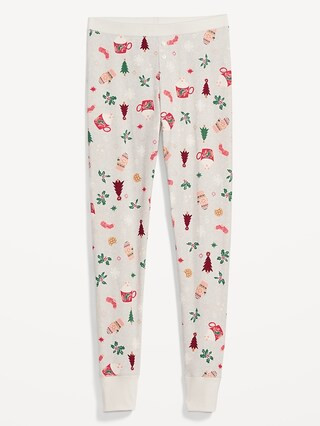 Matching Printed Thermal-Knit Pajama Leggings for Women | Old Navy (US)