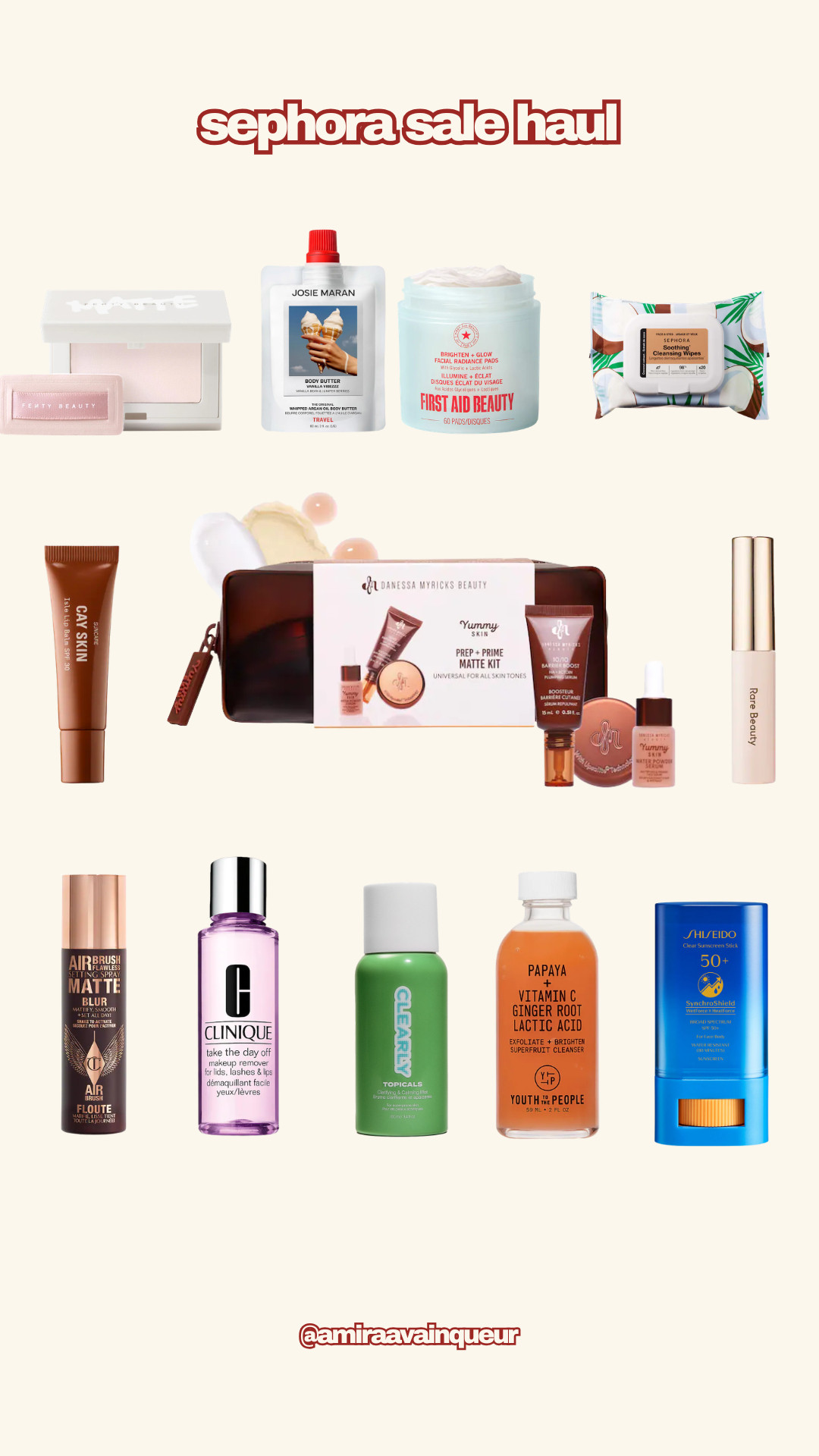 What I purchased from the Sephora Sale! All the minis are perfect for my upcoming travels.  

 #LTKSaleAlert #LTKBeauty