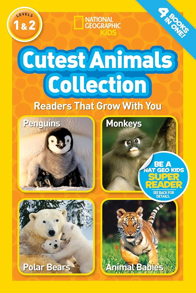Cutest Animals Collection (National Geographic Kids Readers, Levels 1 & 2): Readers That Grow Wit... | Amazon (US)