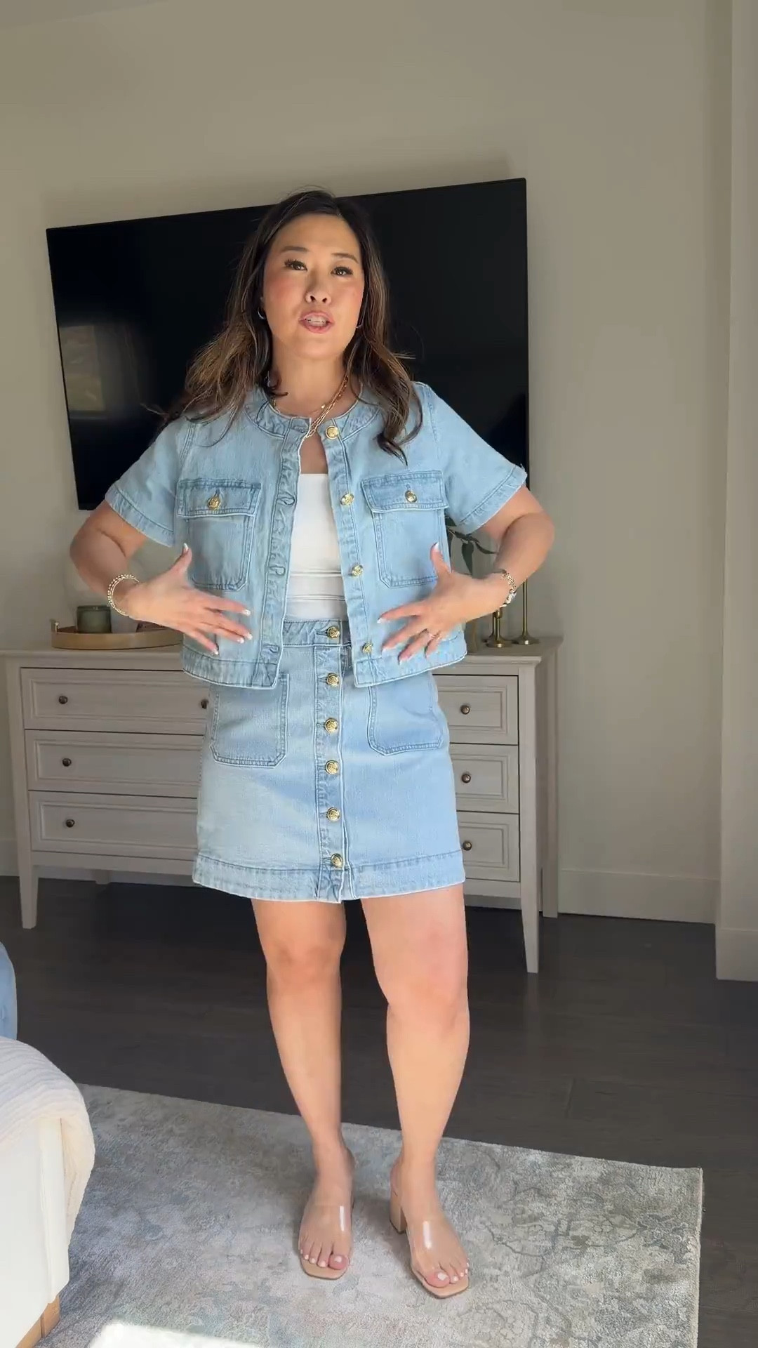 Walmart spring set

Light denim jacket: medium
Light denim skirt: 6

Walmart set, matching set, spring set, denim set, denim outfit, spring outfit, spring style, trending, denim skirt, tcs, affordable fashion, styling tip 


#LTKootd #LTKSeasonal #LTKmomlife
