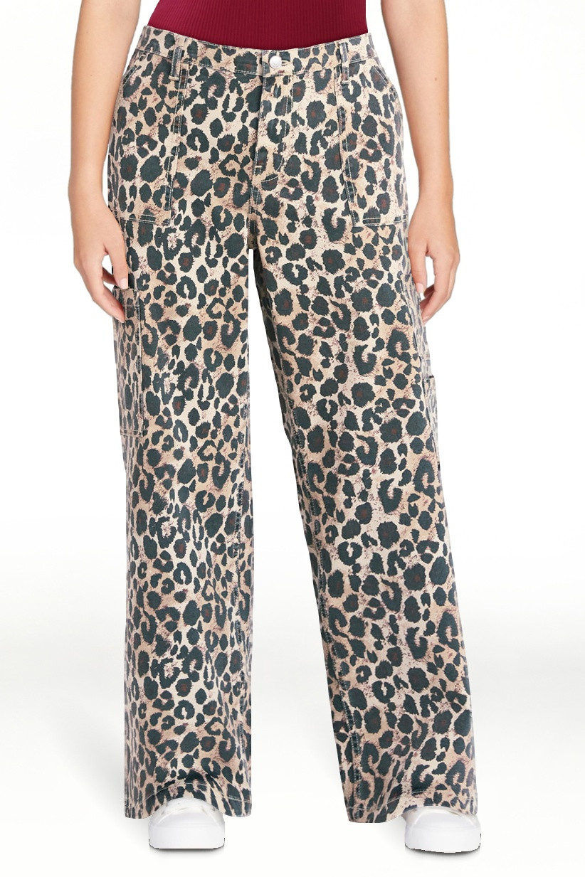 No Boundaries Wide Leg Cargo Pants, 31.5'' Inseam, Women's | Walmart (US)